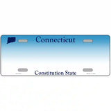 Connecticut State Blank Novelty Metal License Plate