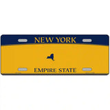 New York State Blanks Metal Novelty License Plate