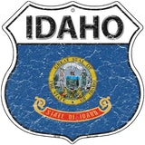 Idaho State Flag Highway Shield Metal Sign 12" (HS)