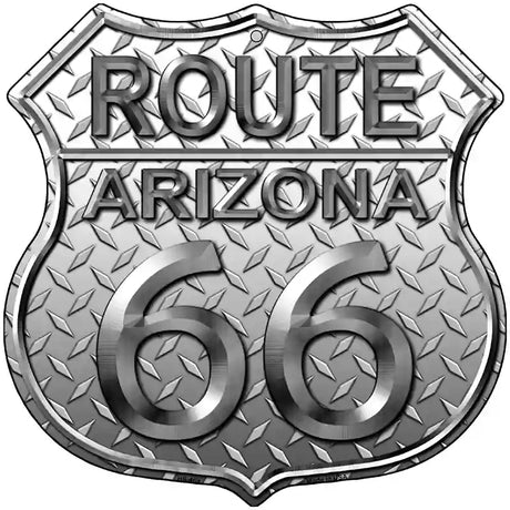 Route 66 Diamond Arizona Metal Novelty Highway Shield Sign 12" (HS)