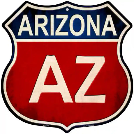 Arizona Metal Novelty Highway Shield Sign 12" (HS)