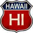 Hawaii Metal Novelty Highway Shield Sign 12" (HS)