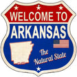 Arkansas Established Novelty Metal Highway Shield Sign 12" (HS)