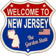 New Jersey Established Novelty Metal Highway Shield Sign 12" (HS)