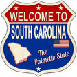 South Carolina Established Novelty Metal Highway Shield Sign 12" (HS)