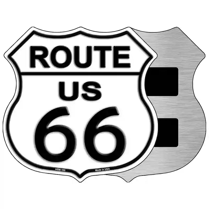 Route 66 Highway Shield Metal Sign 5" (HSM)