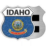 Idaho State Flag Highway Shield Metal Sign 5" (HSM)