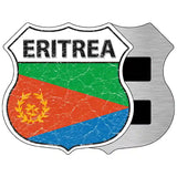 Eritrea Flag Highway Shield Metal Sign 5" (HSM)