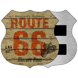 Route 66 Vintage Highway Shield Metal Sign 5" (HSM)