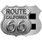 Route 66 Diamond California Metal Novelty Highway Shield Sign 5" (HSM)