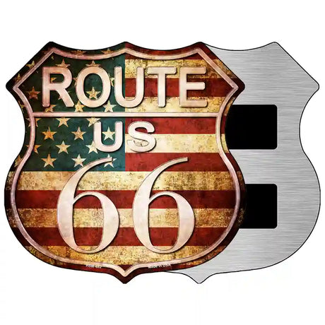 Route 66 American Vintage Metal Novelty Highway Shield Sign 5" (HSM)