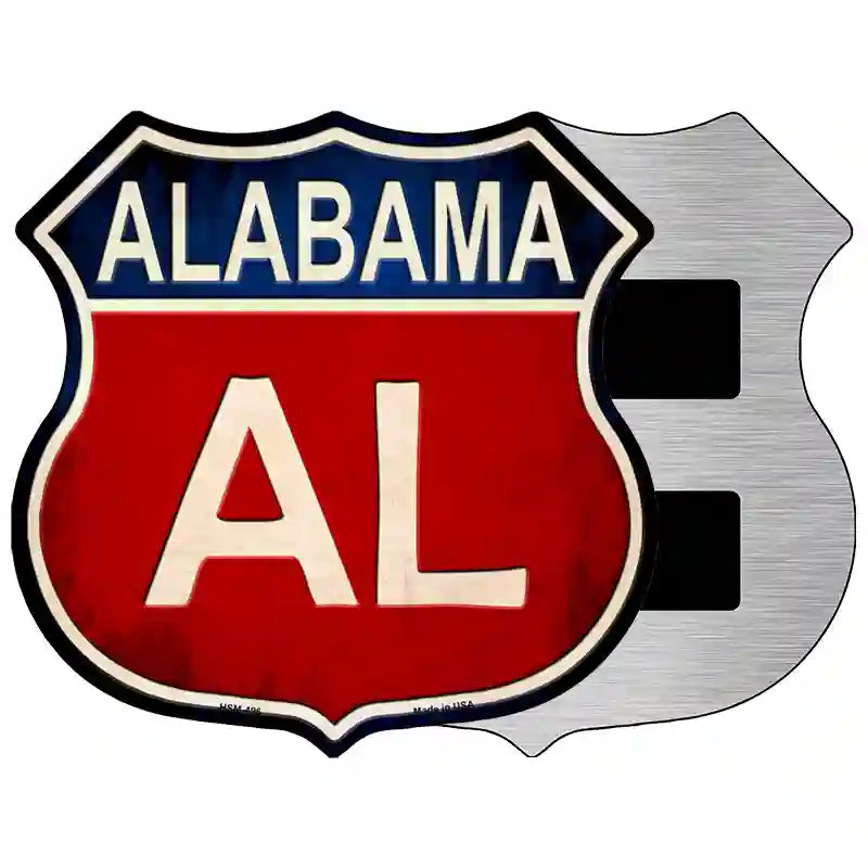 Alabama Metal Novelty Highway Shield Sign 5" (HSM)