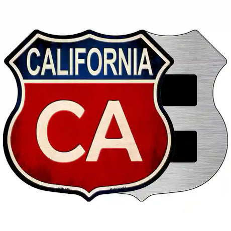 California Metal Novelty Highway Shield Sign 5" (HSM)