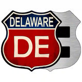 Delaware Metal Novelty Highway Shield Sign 5" (HSM)