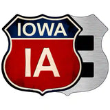 Iowa Metal Novelty Highway Shield Sign 5" (HSM)