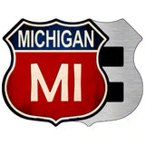 Michigan Metal Novelty Highway Shield Sign 5" (HSM)