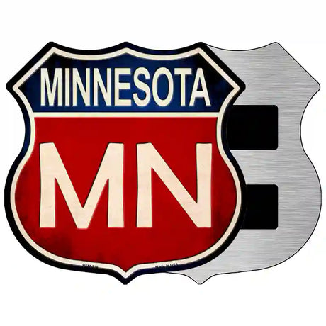 Minnesota Metal Novelty Highway Shield Sign 5" (HSM)