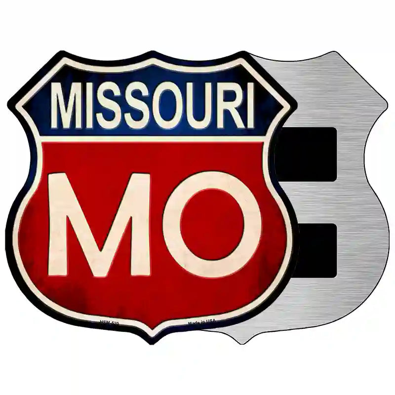 Missouri Metal Novelty Highway Shield Sign 5" (HSM)