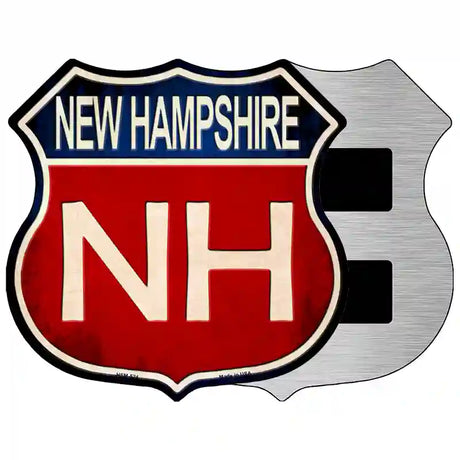 New Hampshire Metal Novelty Highway Shield Sign 5" (HSM)