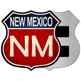 New Mexico Metal Novelty Highway Shield Sign 5" (HSM)