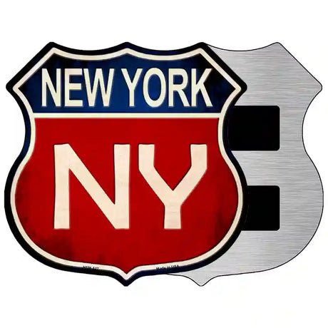 New York Metal Novelty Highway Shield Sign 5" (HSM)