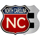 North Carolina Metal Novelty Highway Shield Sign 5" (HSM)