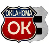 Oklahoma Metal Novelty Highway Shield Sign 5" (HSM)