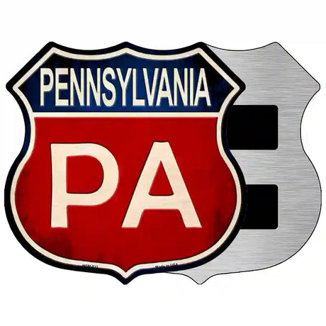 Pennsylvania Metal Novelty Highway Shield Sign 5" (HSM)