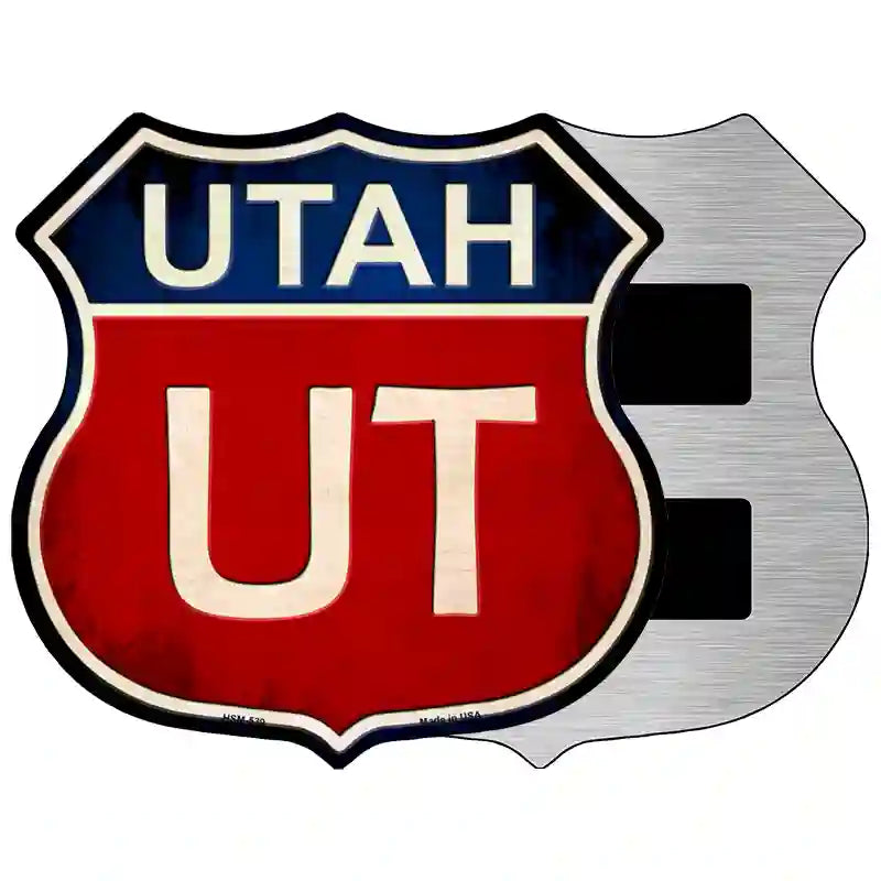 Utah Metal Novelty Highway Shield Sign 5" (HSM)