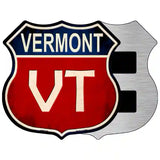 Vermont Metal Novelty Highway Shield Sign 5" (HSM)