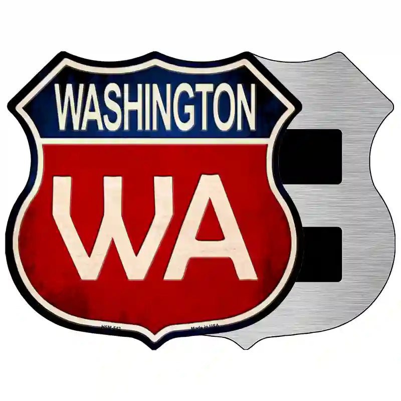 Washington Metal Novelty Highway Shield Sign 5" (HSM)