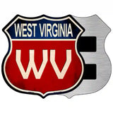 West Virginia Metal Novelty Highway Shield Sign 5" (HSM)