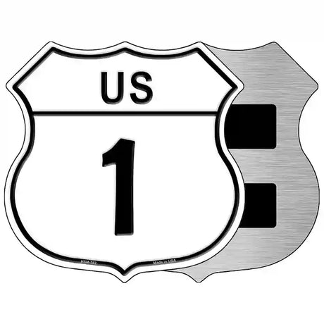 US Highway 1 Novelty Highway Shield Sign 5" (HSM)