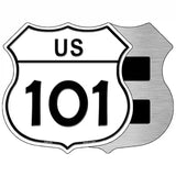 US Highway 101 Novelty Highway Shield Sign 5" (HSM)