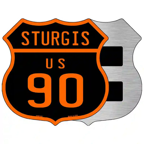 Sturgis US 90 Novelty Metal Highway Shield Sign 5" (HSM)