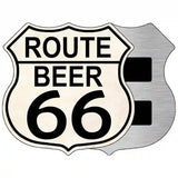 Route Beer 66 Novelty Metal Highway Shield Sign 5" (HSM)