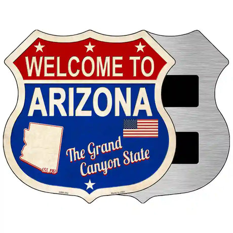 Arizona Established Novelty Metal Highway Shield Sign 5" (HSM)