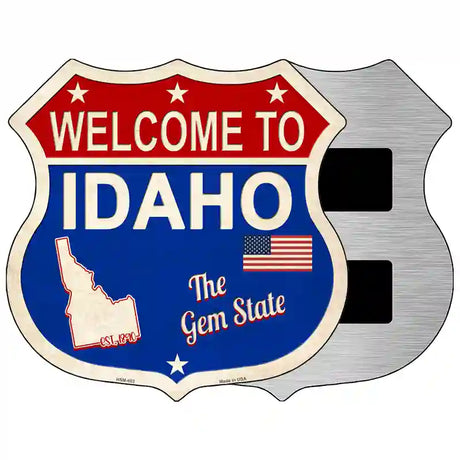 Idaho Established Novelty Metal Highway Shield Sign 5" (HSM)