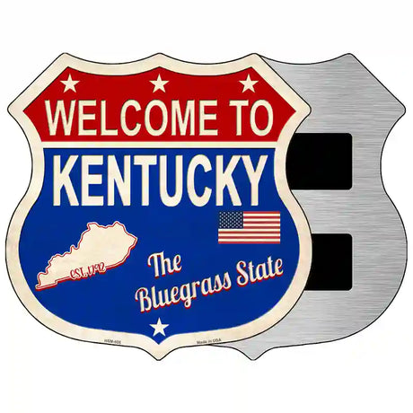 Kentucky Established Novelty Metal Highway Shield Sign 5" (HSM)