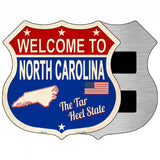 North Carolina Established Novelty Metal Highway Shield Sign 5" (HSM)