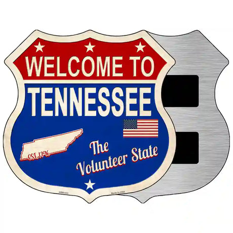 Tennessee Established Novelty Metal Highway Shield Sign 5" (HSM)