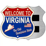 Virginia Established Novelty Metal Highway Shield Sign 5" (HSM)