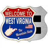 West Virginia Established Novelty Metal Highway Shield Sign 5" (HSM)