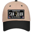 San Juan Puerto Rico Black Wholesale Novelty License Plate Hat