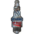 My Garage My Rules Novelty Metal Spark Plug Sign J-076