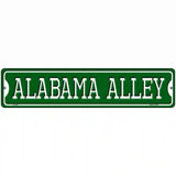 Alabama Alley Novelty Metal Street Sign 18" x 4" (K)