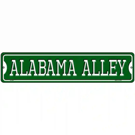 Alabama Alley Novelty Metal Street Sign 18" x 4" (K)