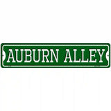 Auburn Alley Novelty Metal Street Sign 18" x 4" (K)