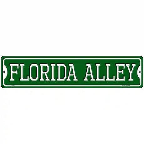 Florida Alley Novelty Metal Street Sign 18" x 4" (K)