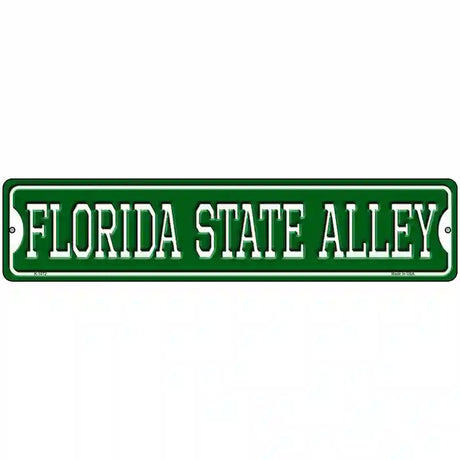 Florida State Alley Novelty Metal Street Sign 18" x 4" (K)